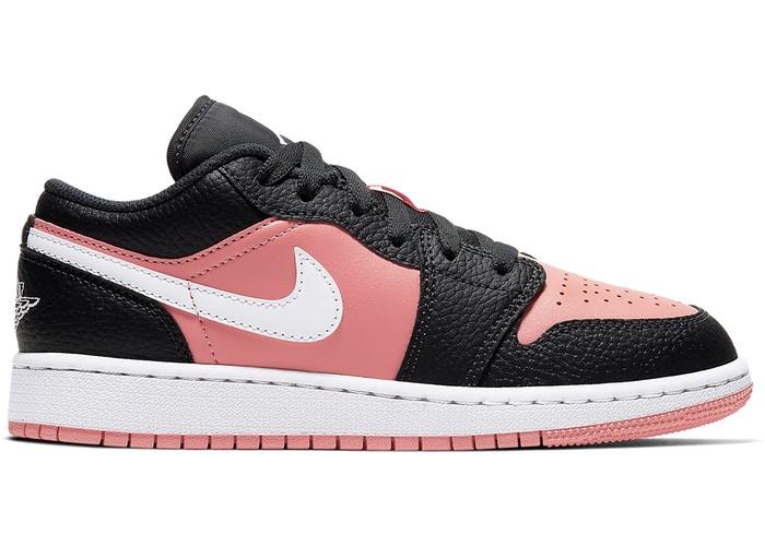 jordan 1 low black pink quartz