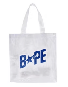 BAPE Men's Summer Premium Tote Bag Clear