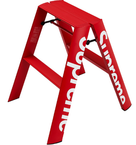 Supreme Lucano Step Ladder Red