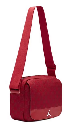 Jordan Monogram Crossbody Bag-Red