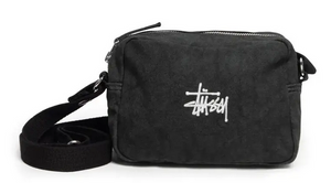 Stussy Canvas Side Pouch Black