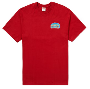 Supreme Chrome Tee Red