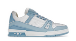 Load image into Gallery viewer, Louis Vuitton Trainer Low White Sky Blue
