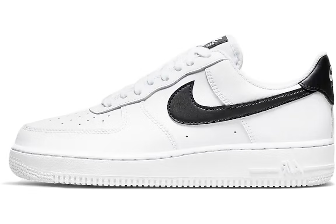 Air force 1 white and black price best sale