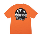 Load image into Gallery viewer, Stussy 8 Ball Corp. Tee Coral
