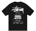 Load image into Gallery viewer, Stussy Old Phone Tee &#39;Black&#39;
