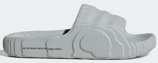 adidas Adilette 22 Slides  Clear Grey
