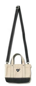 Human Made Heavy Canvas Mini Shoulder Tote Bag Black