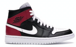 Load image into Gallery viewer, Jordan 1 Mid Black Noble Red (Women&#39;s)
