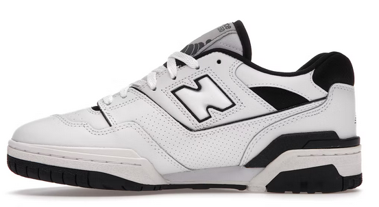 New balance online white black