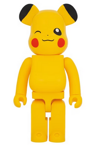 Bearbrick x Pokémon Pikachu Female Ver. 1000% Yellow