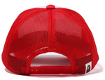Load image into Gallery viewer, BAPE College Mesh Cap Red
