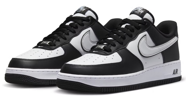 Nike Air Force 1 07 Low White Swoosh Panda