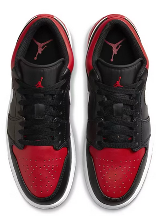 Jordan 1 sales low red toe