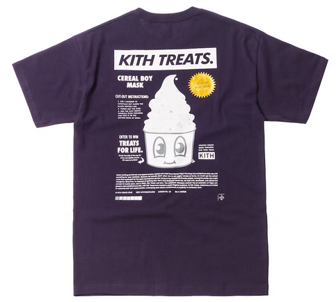 Kith Treats Proof Of Purchase Tee Purple