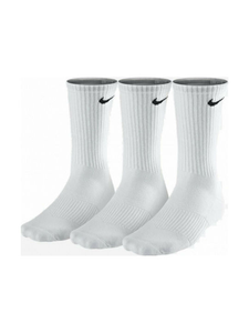 Nike Crew Socks White (set of 3)