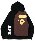 Load image into Gallery viewer, BAPE Giant Ape Head Relaxed Fit Pullover Hoodie Black
