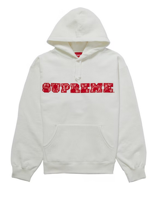 Supreme 2025 sweatshirt white
