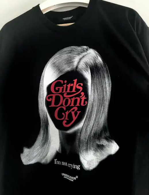 UNDERCOVER Girls Don't Cry TEE