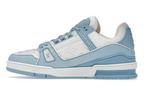 Load image into Gallery viewer, Louis Vuitton Trainer Low White Sky Blue
