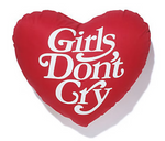 Load image into Gallery viewer, Girls Dont Cry GDC Angel Logo Pillow Red

