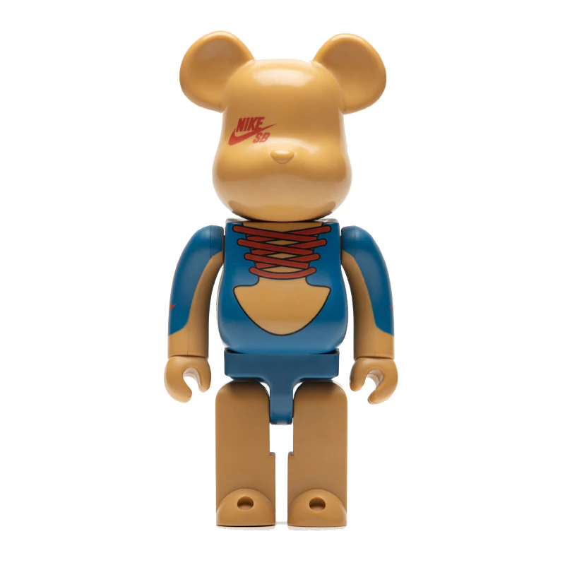 Bearbrick Nike SB 400 Set Bearbrick Blue Brown Pure Soles PH