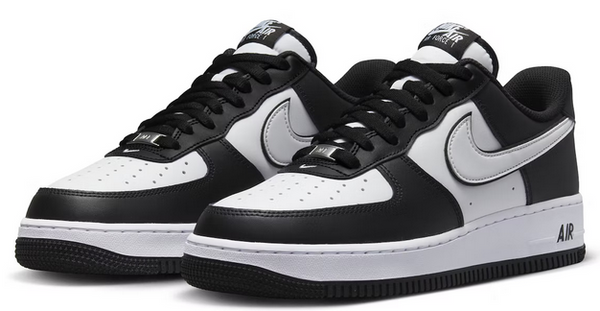 Black air force 1 low white swoosh sales