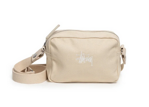 Stussy Canvas Side Pouch Natural
