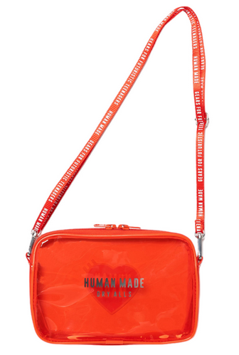 Human Made PVC Pouch Red