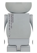 Load image into Gallery viewer, Bearbrick 20th Anniv. 1st Model 1000% White Chrome

