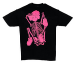 Load image into Gallery viewer, KAWS SKELETON NEW FICTION T-shirt Pink
