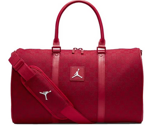 Jordan Monogram Duffle Bag Red