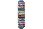 Load image into Gallery viewer, Supreme Distorted Logo Skateboard Deck Black
