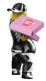 Load image into Gallery viewer, Ndikol x Mighty Jaxx Donut Bomber Figure
