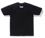 Load image into Gallery viewer, BAPE Brush College Tee Men&#39;s Black
