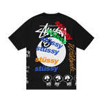 Load image into Gallery viewer, Stussy Test Strike Pigment Dyed Tee &#39;Black&#39;
