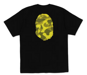 BAPE Radiation Camo Big Ape Head Tee Black