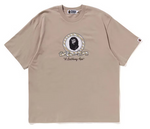 Load image into Gallery viewer, BAPE Graphic Relaxed Fit Tee Beige
