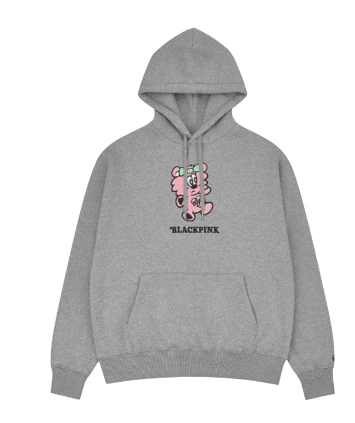 Blackpink X Verdy Hoodie Gray Pure Soles PH