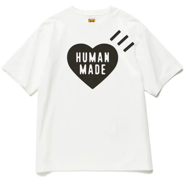 HUMAN MADE DAILY S/S T-SHIRT WHITE/BLACK