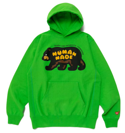 Human Made Heavyweight #1 Hoodie Green
