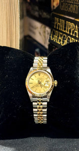 Rolex Date Just 26mm Champagne Dial