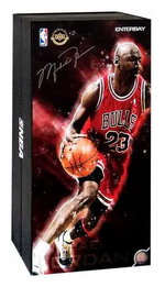 Load image into Gallery viewer, NBA Chicago Bulls Masterpiece Michael Jordan Collectible Figure #23 [Red Uniform Road Edition]
