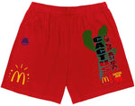 Load image into Gallery viewer, Travis Scott x McDonald&#39;s All American &#39;92 Shorts Red
