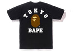 Load image into Gallery viewer, BAPE City Tokyo Ape Head Tee Black
