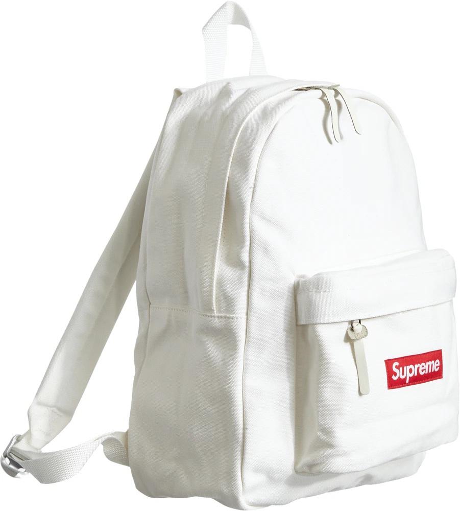 Supreme Canvas Backpack White - Pure Soles PH