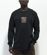 Load image into Gallery viewer, DGK Guadalupe Black Long Sleeve T-Shirt
