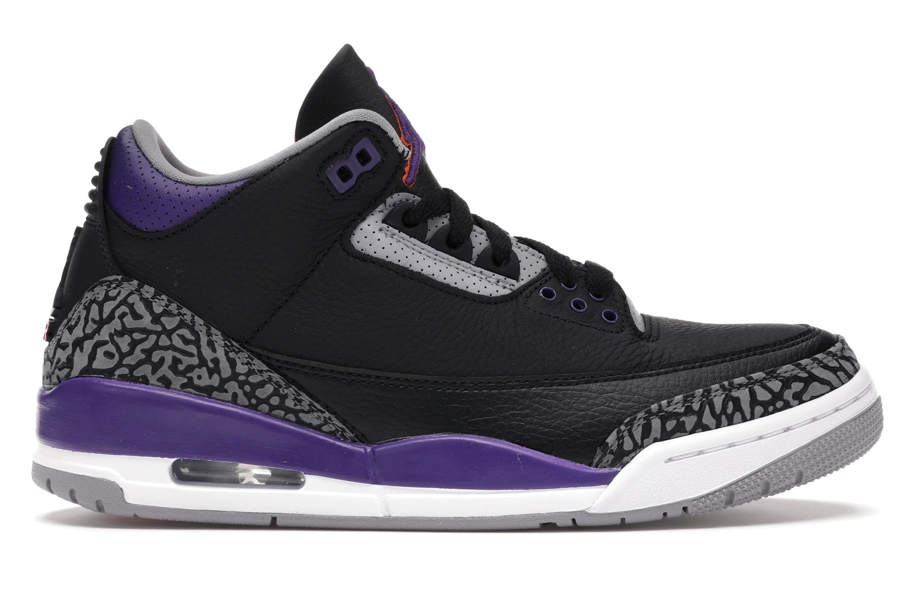 Jordan 3 Retro Black Court Purple - Pure Soles PH