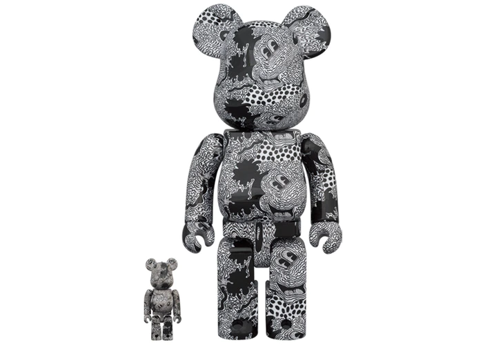 Bearbrick x Keith Haring x Disney Mickey Mouse 100% & 400% Set - Pure Soles PH