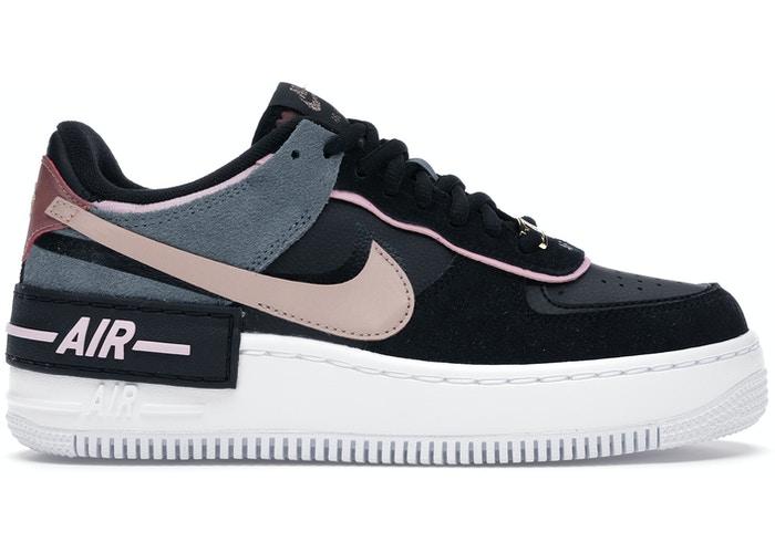 Nike Air Force 1 Shadow Black Light Arctic Pink Claystone Red (W) - Pure Soles PH